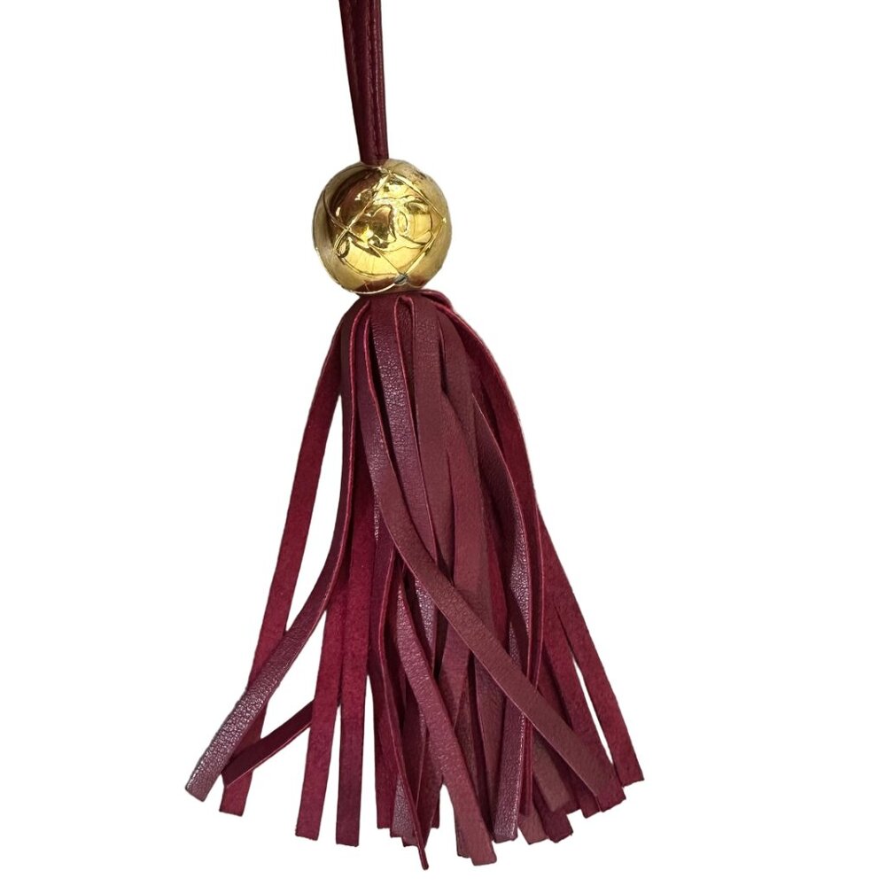 CHANEL Red CC Quilted Lambskin Crossbody/Messenger Bag - Picture 5 of 10